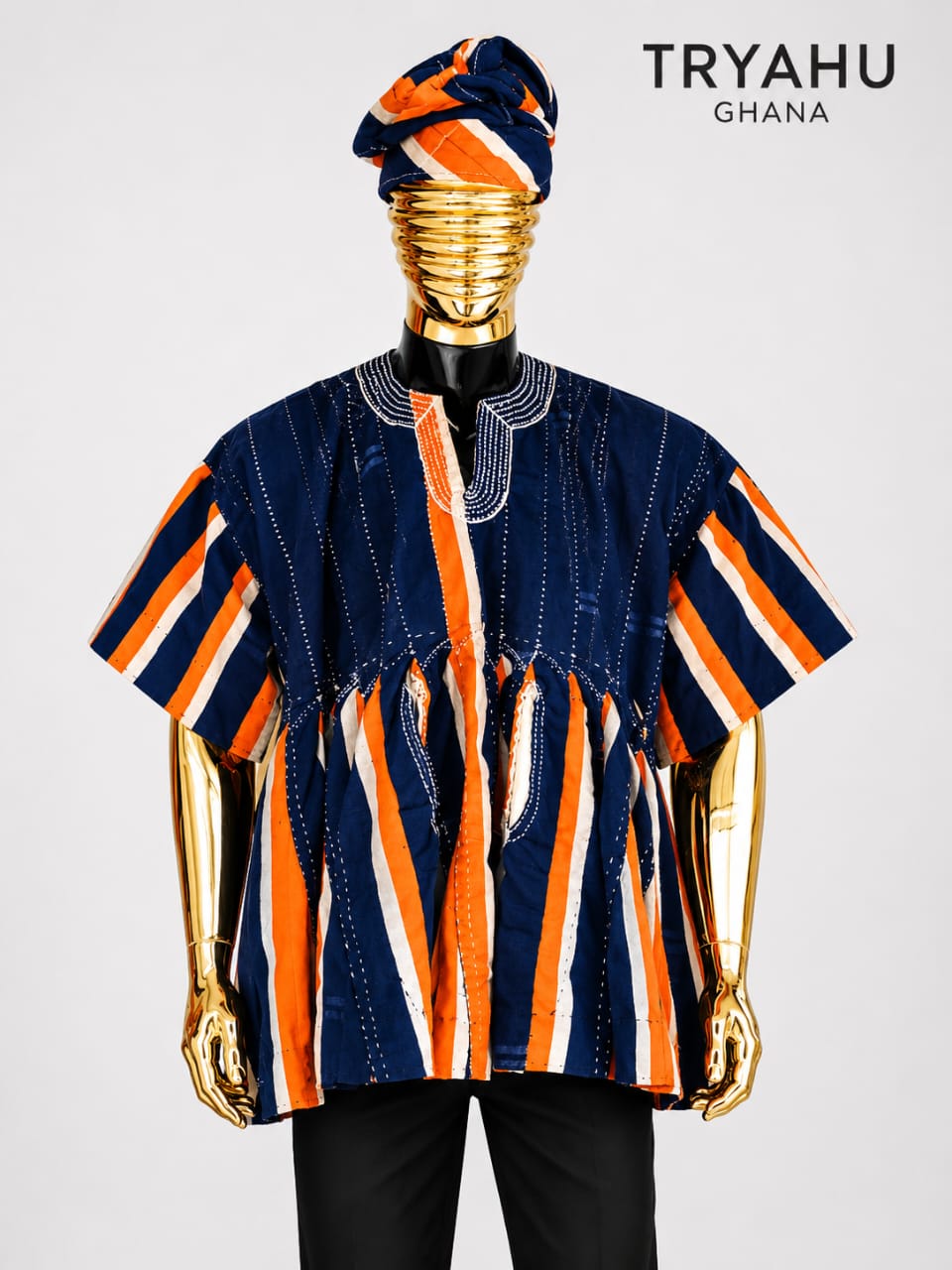 Distinguished African Style | Premium Handwoven Fugu & Batakari Smocks Online